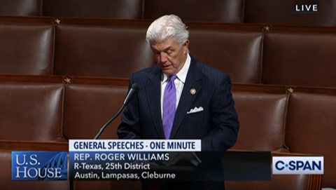 SOS Act floor remarks