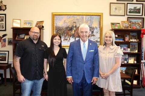 2026-congressional-art-competition-winner-and-family