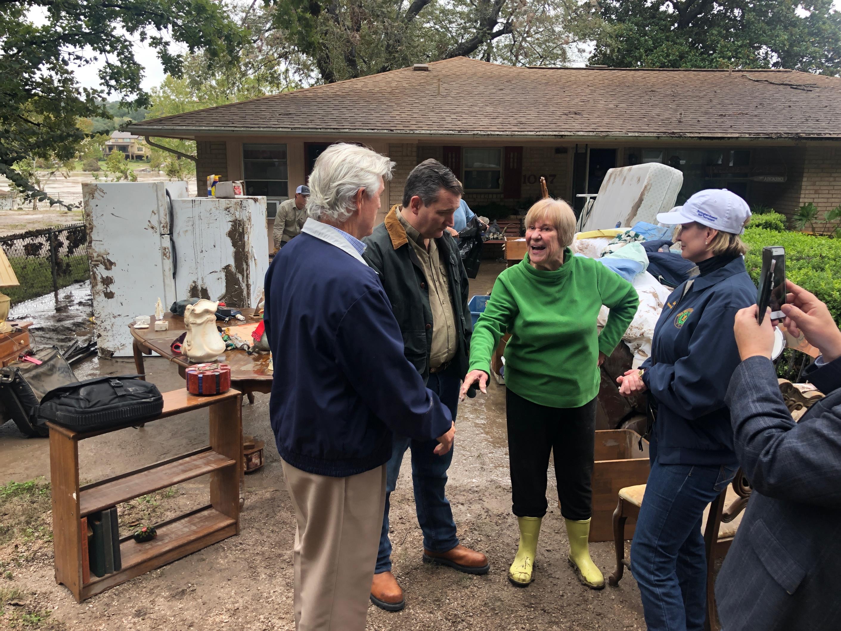 Rep. Roger Williams at Marble Falls